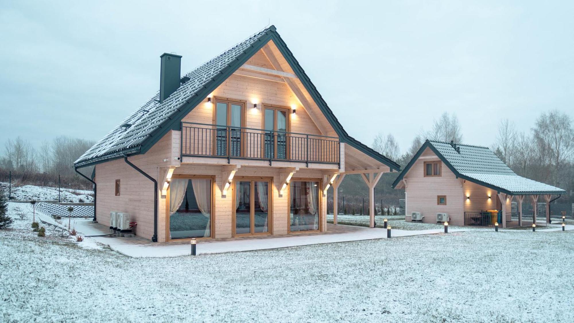 Villa Gwiazda Polnocy Goldap Dom Vip Na Wynajem Exterior foto