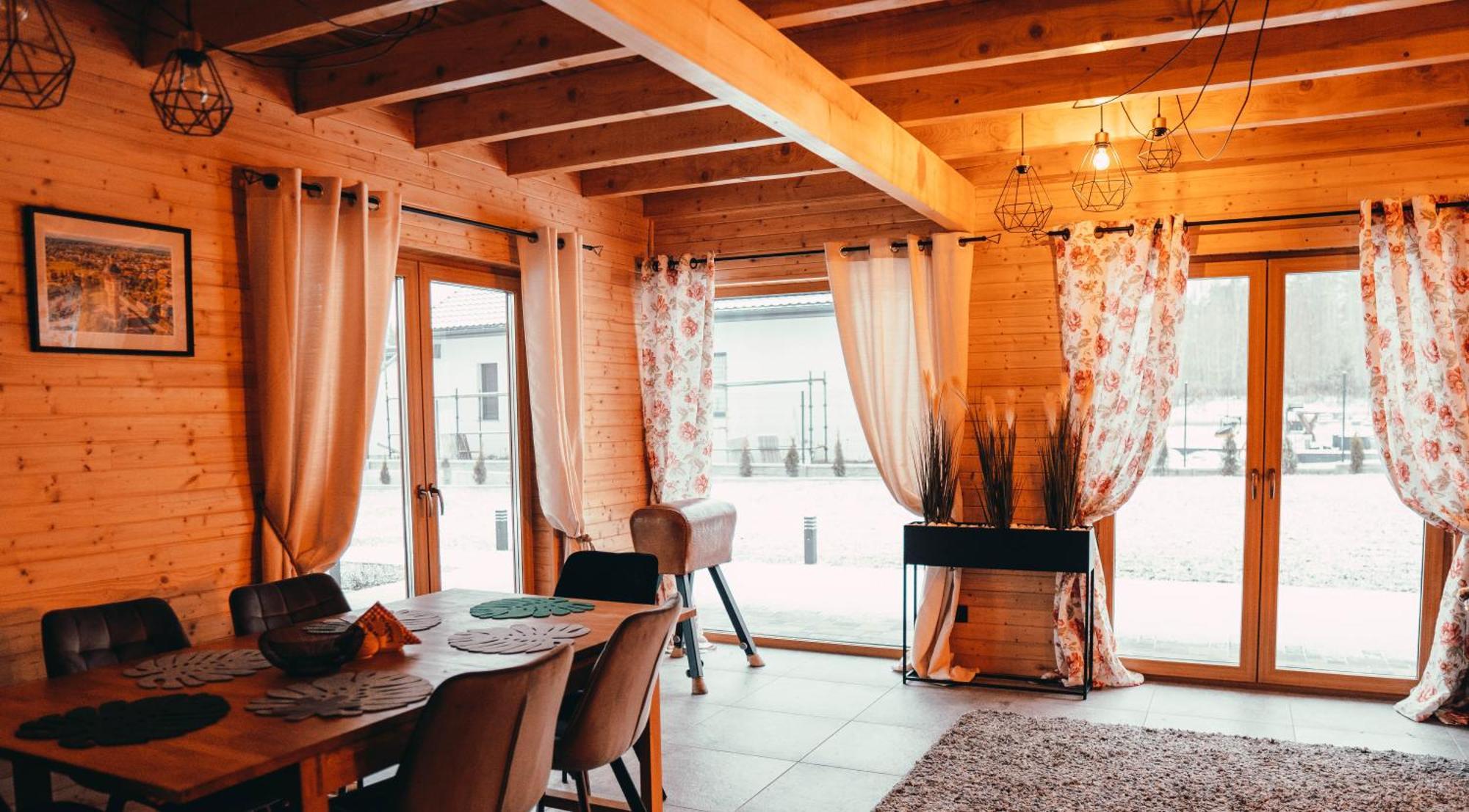 Villa Gwiazda Polnocy Goldap Dom Vip Na Wynajem Exterior foto