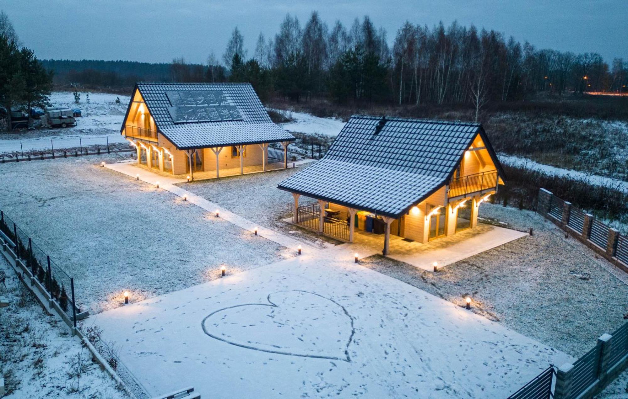Villa Gwiazda Polnocy Goldap Dom Vip Na Wynajem Exterior foto